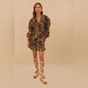 FARM Rio Blacktoucan Spirals Shorts